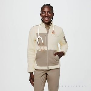 Figs Sherpa jacket
